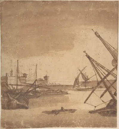 A Port Scene