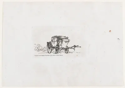 A Postchaise, from The Rhedarium, or, A New Book of Horses and Carriages