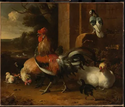 A Poultry Yard