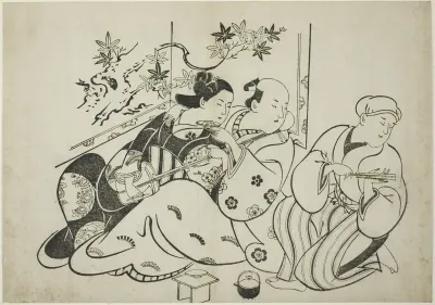 A Professional Baffoon, from a untitled series of 12 prints