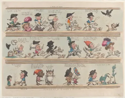 A Pygmy Cat Hunt, Borders for Rooms & Halls, Plate 9
