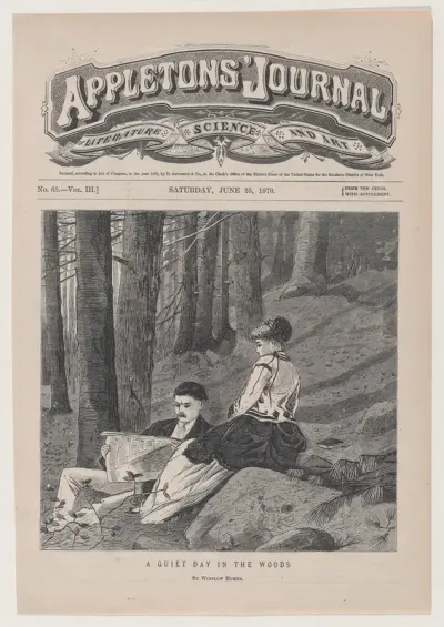 A Quiet Day in the Country (from "Appleton's Journal," Vol. III)