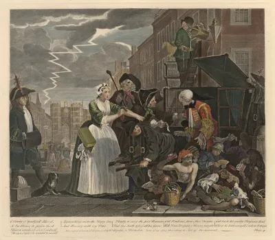 A Rake's Progress: Arrested for Debt