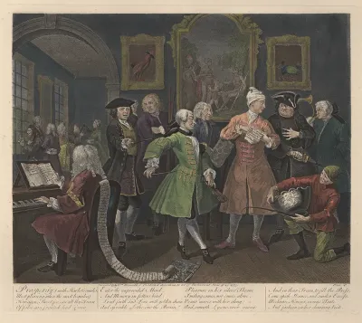 A Rake's Progress: Surrounded by Artists and Professors