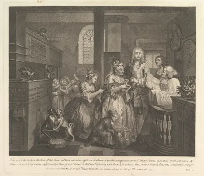 A Rake's Progress, Plate 5