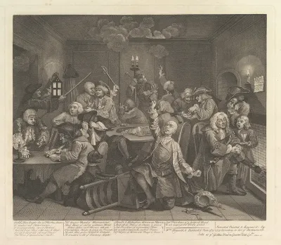 A Rake's Progress, Plate 6