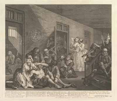 A Rake's Progress, Plate 8
