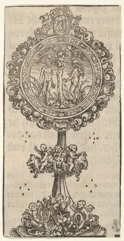 A Relief with Adam and Eve, from the "Wittenberg Reliquaries"