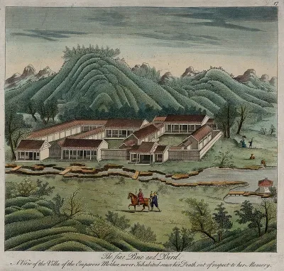 A residence of the dowager Chinese empress