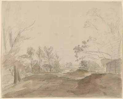 A Road through a Country Village