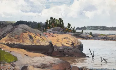 A Rocky Shore in the Archipelago