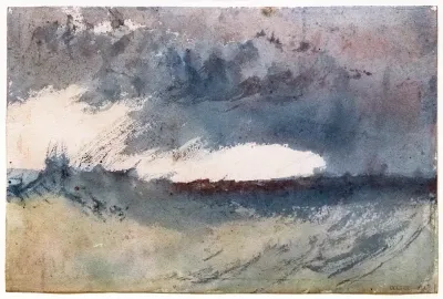 A Rough Sea off Brighton or Deal
