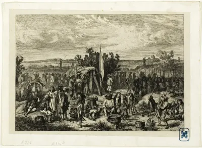 A Royalist Encampment