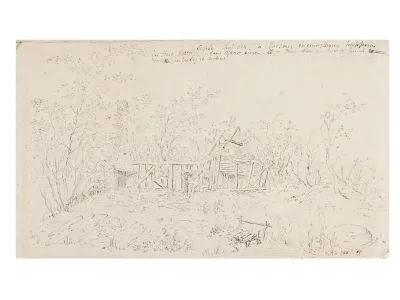 A Ruined Cottage at Capel, Suffolk
