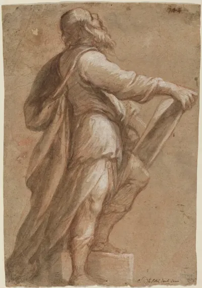 A Saint Holding a Book