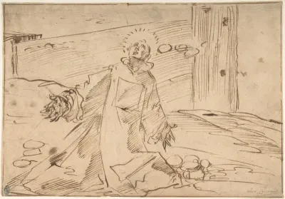 A Saint in Ecstasy (?)