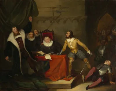 A Scene from Goethe's "Götz von Berlichingen"