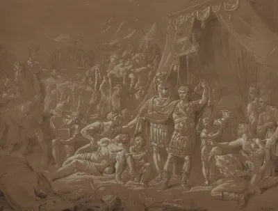 A Scene from the Life of Trajan
