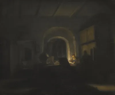 A Scholar in His Study
