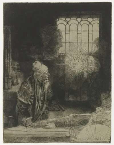 A Scholar in his Study (‘Faust’)
