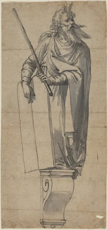 A Sculpture of Moses