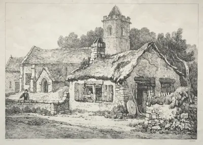 A Series of Ancient Buildings and Rural Cottages in the North of England:  Ayton