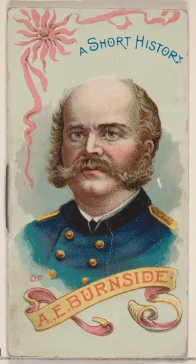 A Short History of General Ambrose Everett Burnside, from the Histories of Generals series of booklets (N78) for Duke brand cigarettes