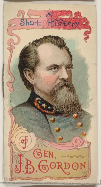 A Short History of General John Brown Gordon, from the Histories of Generals series of booklets (N78) for Duke brand cigarettes