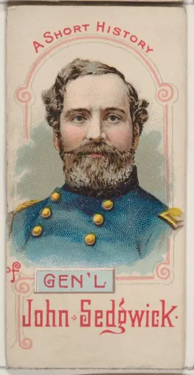 A Short History of General John Sedgwick, from the Histories of Generals series of booklets (N78) for Duke brand cigarettes