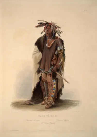 A Sioux Warrior
