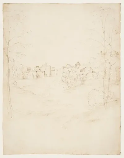 A Small Town on the Crest of a Slope