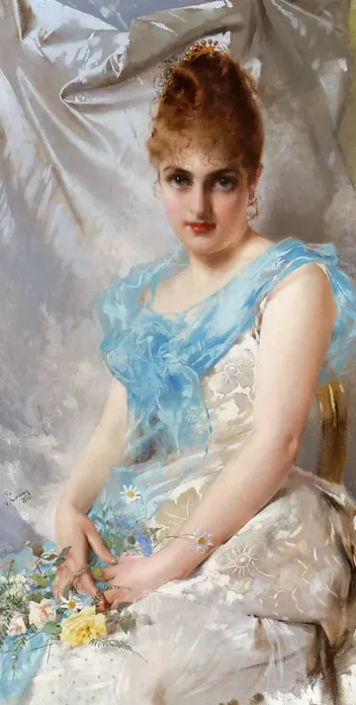 A spring beauty