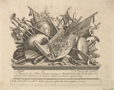 A Stand of Arms, Musical Instruments, etc.