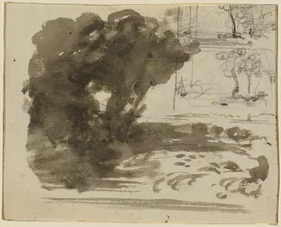 A Stand of Trees [recto]