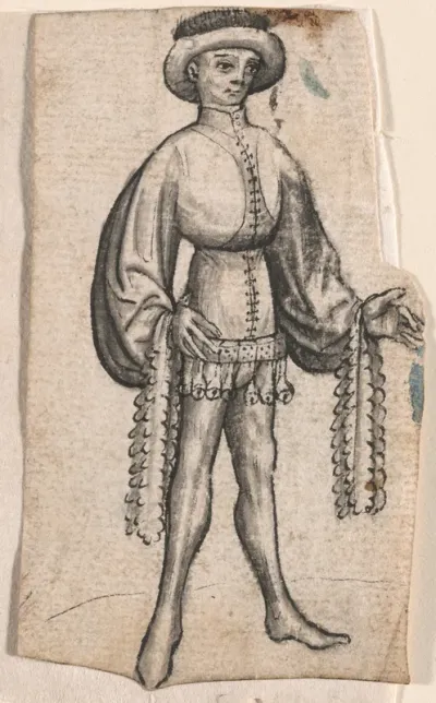 A Standing Courtier