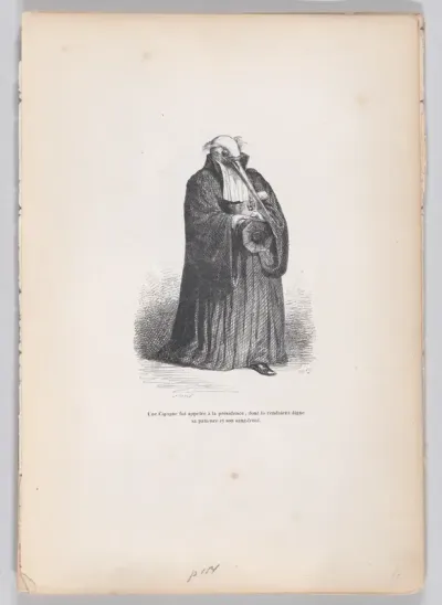 A Stork was called to the presidency..., from "Scenes from the Private and Public Life of Animals"