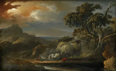 A Stormy landscape