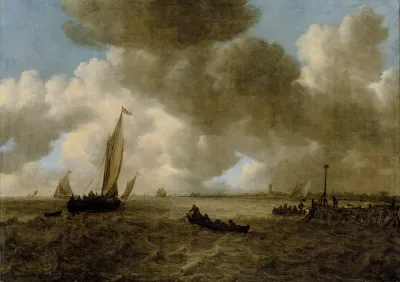 A Stormy Seascape