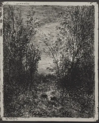 A Stream in a Glade