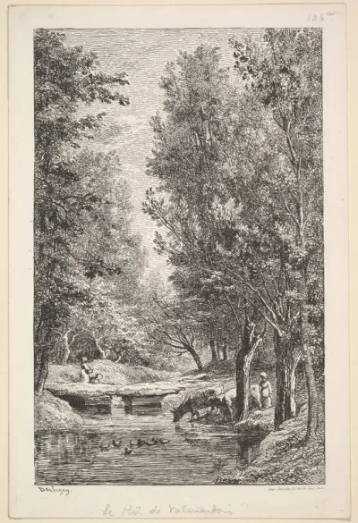 A Stream in the Mondois Valley