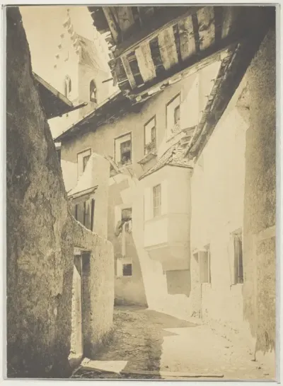 A Street in Sterzing, The Tyrol