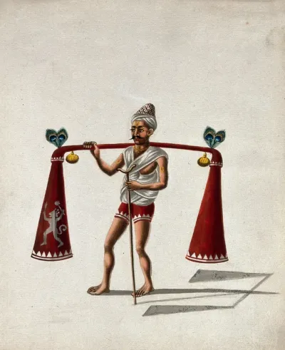 A street performer