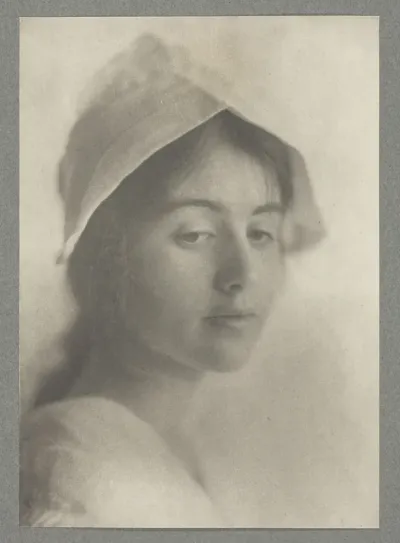 A Study Head, No. 14 from the portfolio "American Pictorial Photography, Series II” (1901)