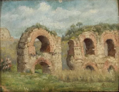 A study of an aqueduct.