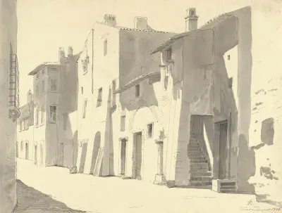 A Sunny Street at Tivoli