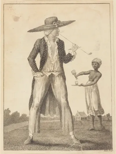 A Surinam Planter in his Morning Dress