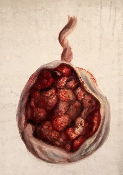 A syphilitic placenta