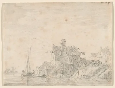 A Tavern by a River
