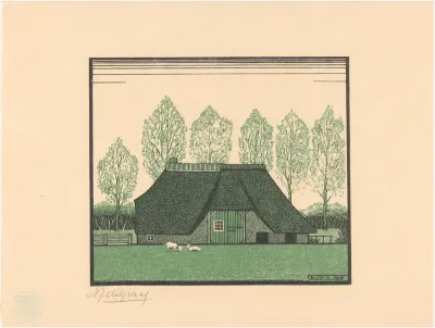 A thatched Farm