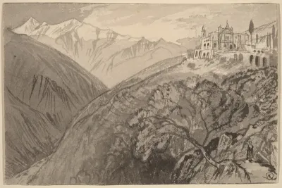 A Town on a Hilltop (Sanctuary of Lampedusa)